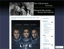 Tablet Screenshot of flickeringscreen.net